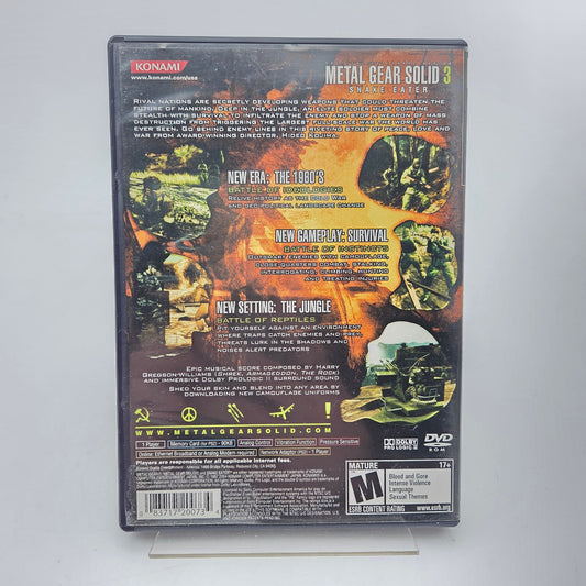 Metal Gear Solid 3 Snake Eater - Playstation 2 NTSC - Strike Games