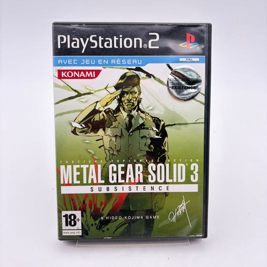 METAL GEAR SOLID 3 SUBSISTENCE - PLAYSTATION 2 - Strike Games