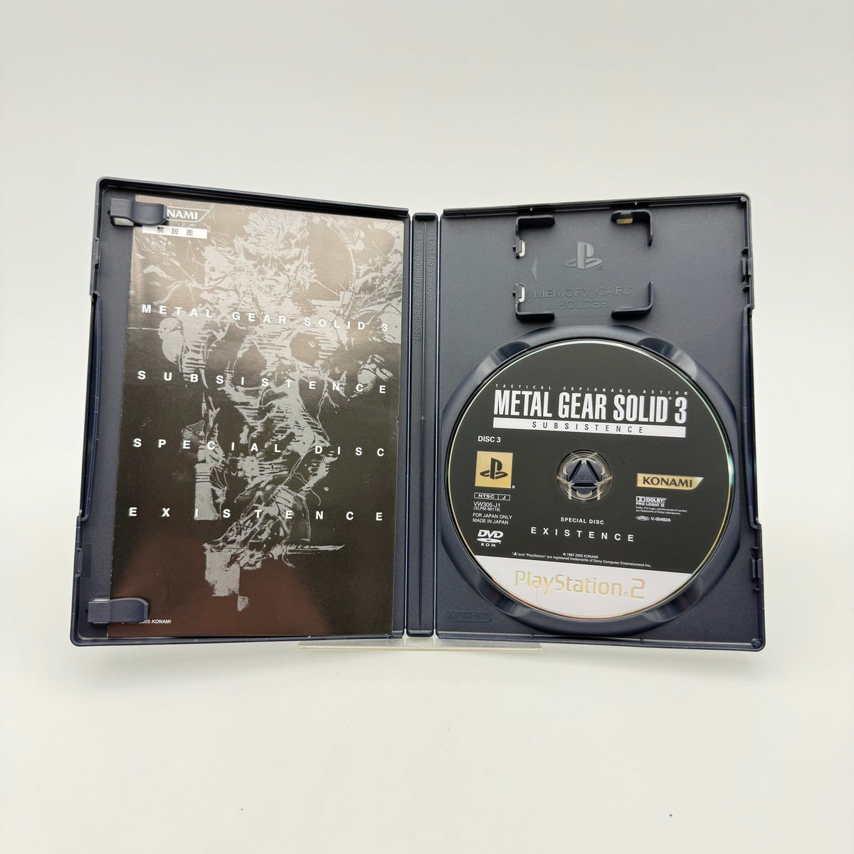 METAL GEAR SOLID 3 SUBSISTENCE PREMIUM PACKAGE - PLAYSTATION 2 - Strike Games