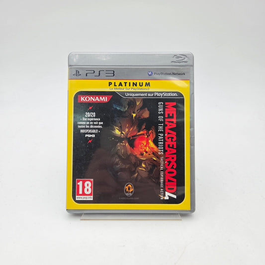 METAL GEAR SOLID 4: GUNS OF THE PATRIOTS - PLAYSTATION 3 - Strike Games