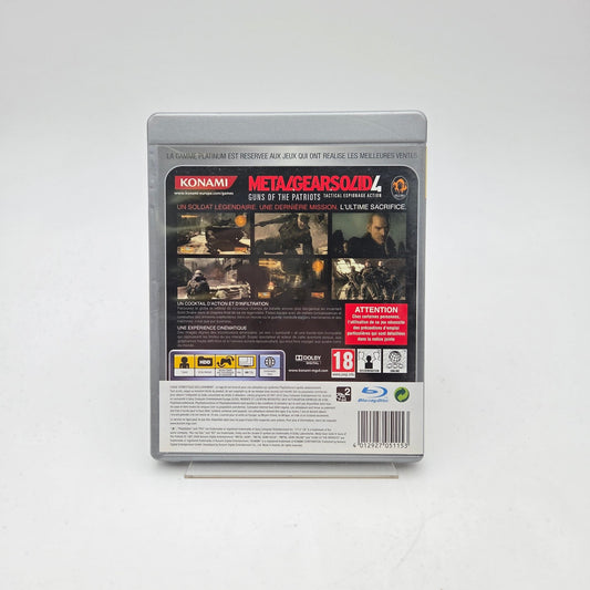 METAL GEAR SOLID 4: GUNS OF THE PATRIOTS - PLAYSTATION 3 - Strike Games