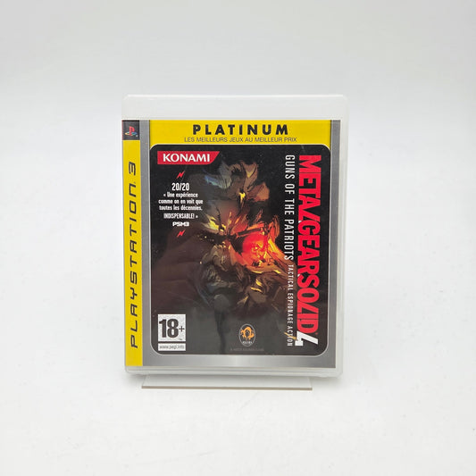 METAL GEAR SOLID 4: GUNS OF THE PATRIOTS - PLAYSTATION 3 - Strike Games