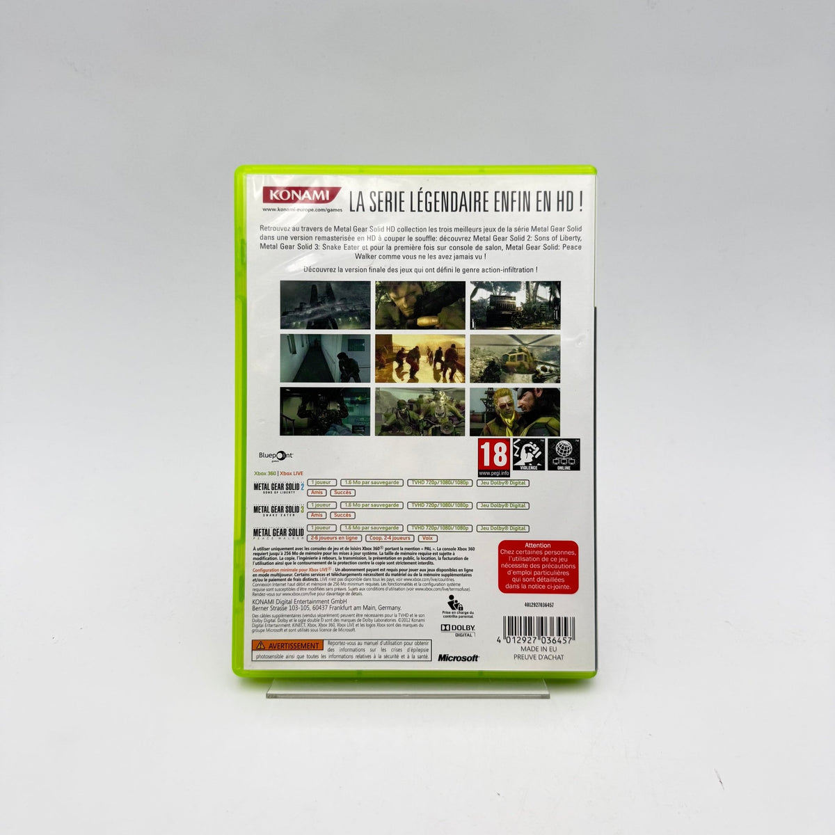 METAL GEAR SOLID HD COLLECTION - XBOX 360 - Strike Games