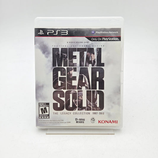 METAL GEAR SOLID THE LEGACY COLLECTION - PLAYSTATION 3 - Strike Games