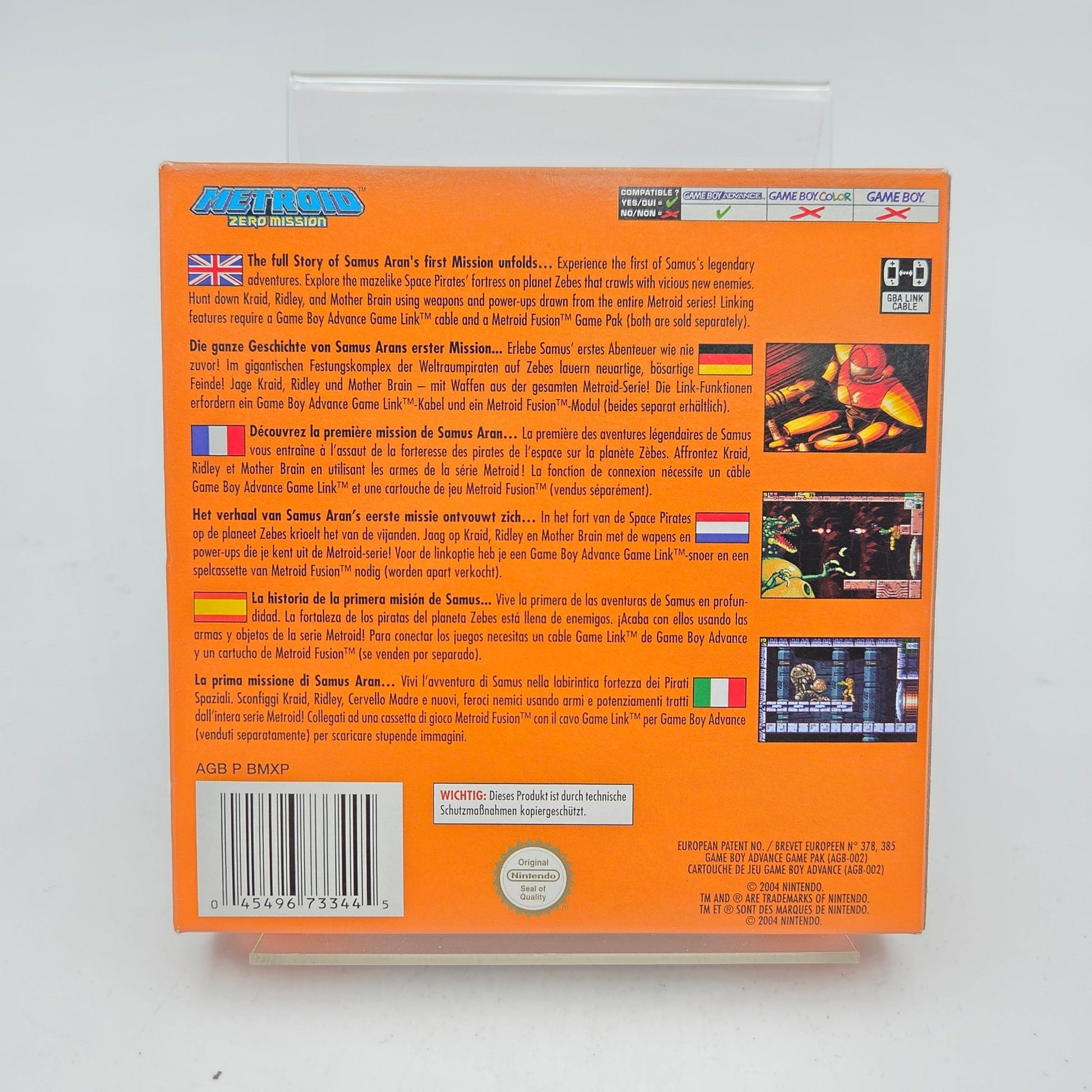 METROID ZERO MISSION - GAMEBOY ADVANCE - Strike Games