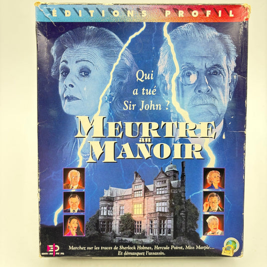 MEURTRE AU MANOIR - PC BIG BOX - Strike Games