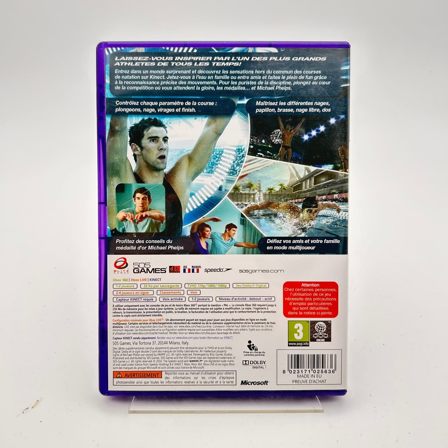 MICHAEL PHELPS PUSH THE LIMIT - XBOX 360 - Strike Games