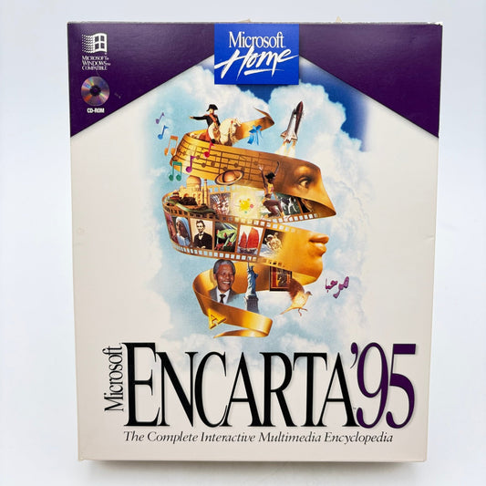 MICROSOFT ENCARTA 95 - PC BIG BOX - Strike Games