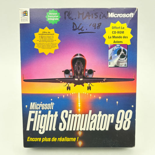 MICROSOFT FLIGHT SIMULATOR 98 - PC BIG BOX - Strike Games