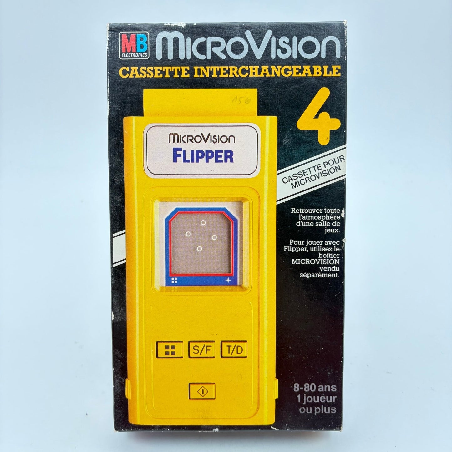 MICROVISION + 4 JEUX (FLIPPER, BATAILLE NAVALE, SHOOTING STAR ET BLITZ) - Strike Games