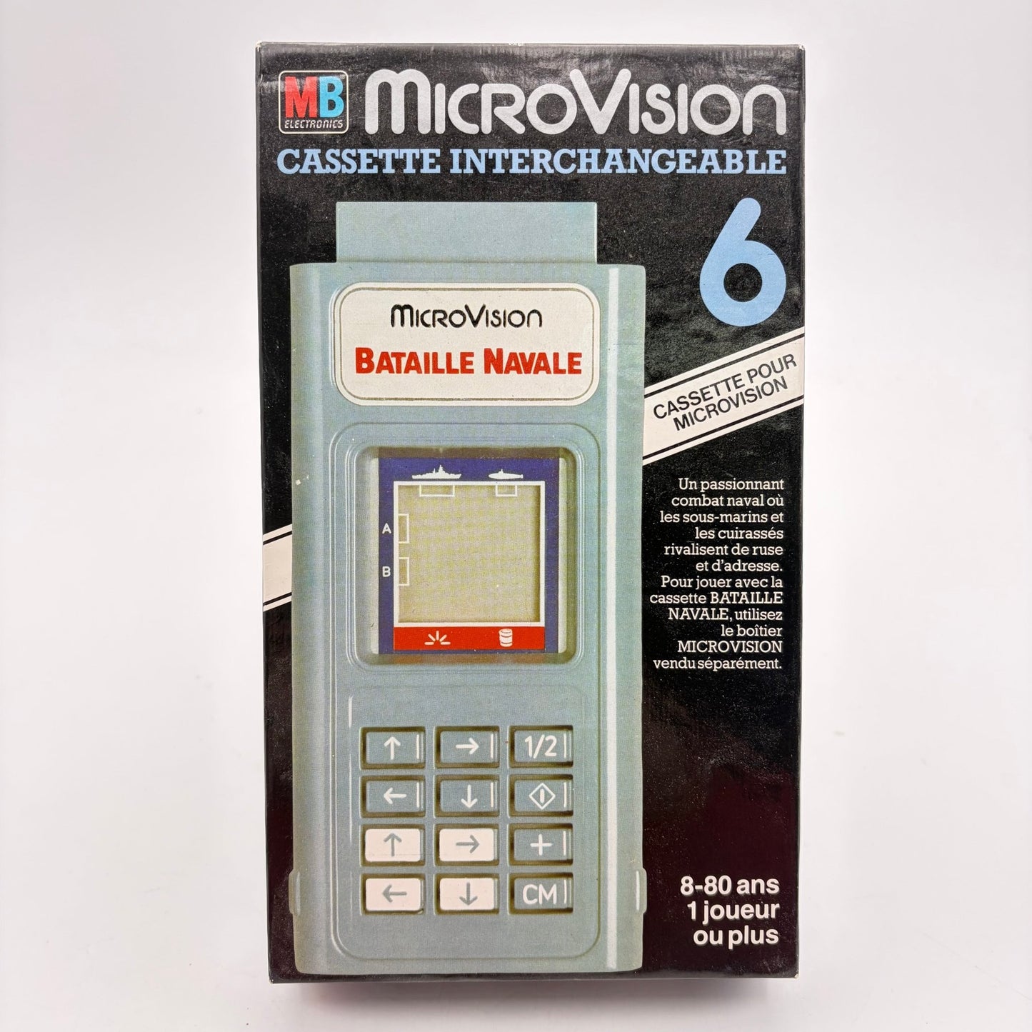 MICROVISION + 4 JEUX (FLIPPER, BATAILLE NAVALE, SHOOTING STAR ET BLITZ) - Strike Games