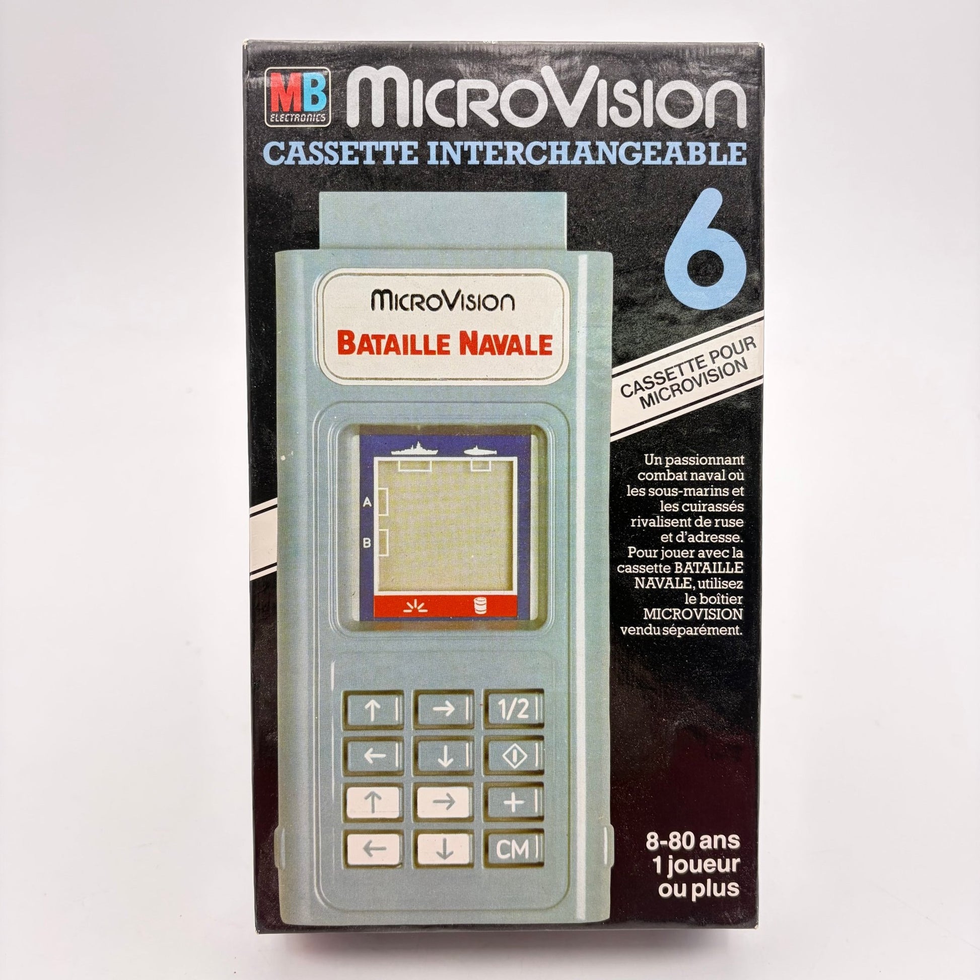 MICROVISION + 4 JEUX (FLIPPER, BATAILLE NAVALE, SHOOTING STAR ET BLITZ) - Strike Games