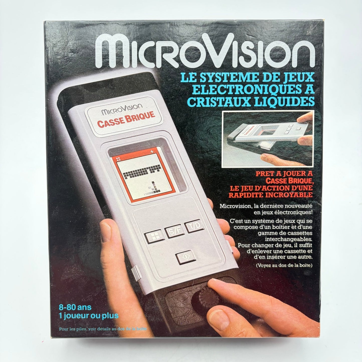 MICROVISION + 4 JEUX (FLIPPER, BATAILLE NAVALE, SHOOTING STAR ET BLITZ) - Strike Games