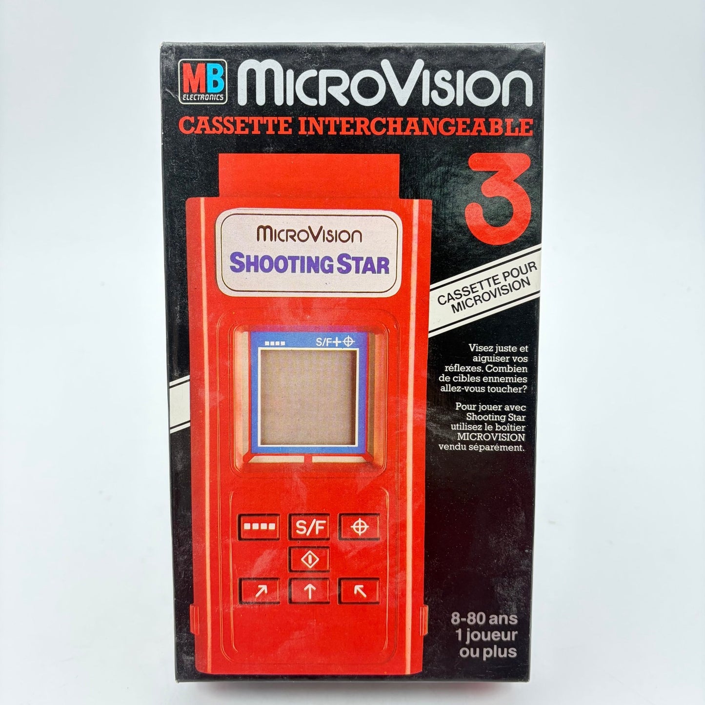 MICROVISION + 4 JEUX (FLIPPER, BATAILLE NAVALE, SHOOTING STAR ET BLITZ) - Strike Games