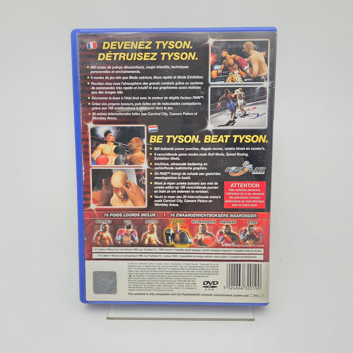 Mike Tyson Heavyweight Boxing - Playstation 2 - Strike Games