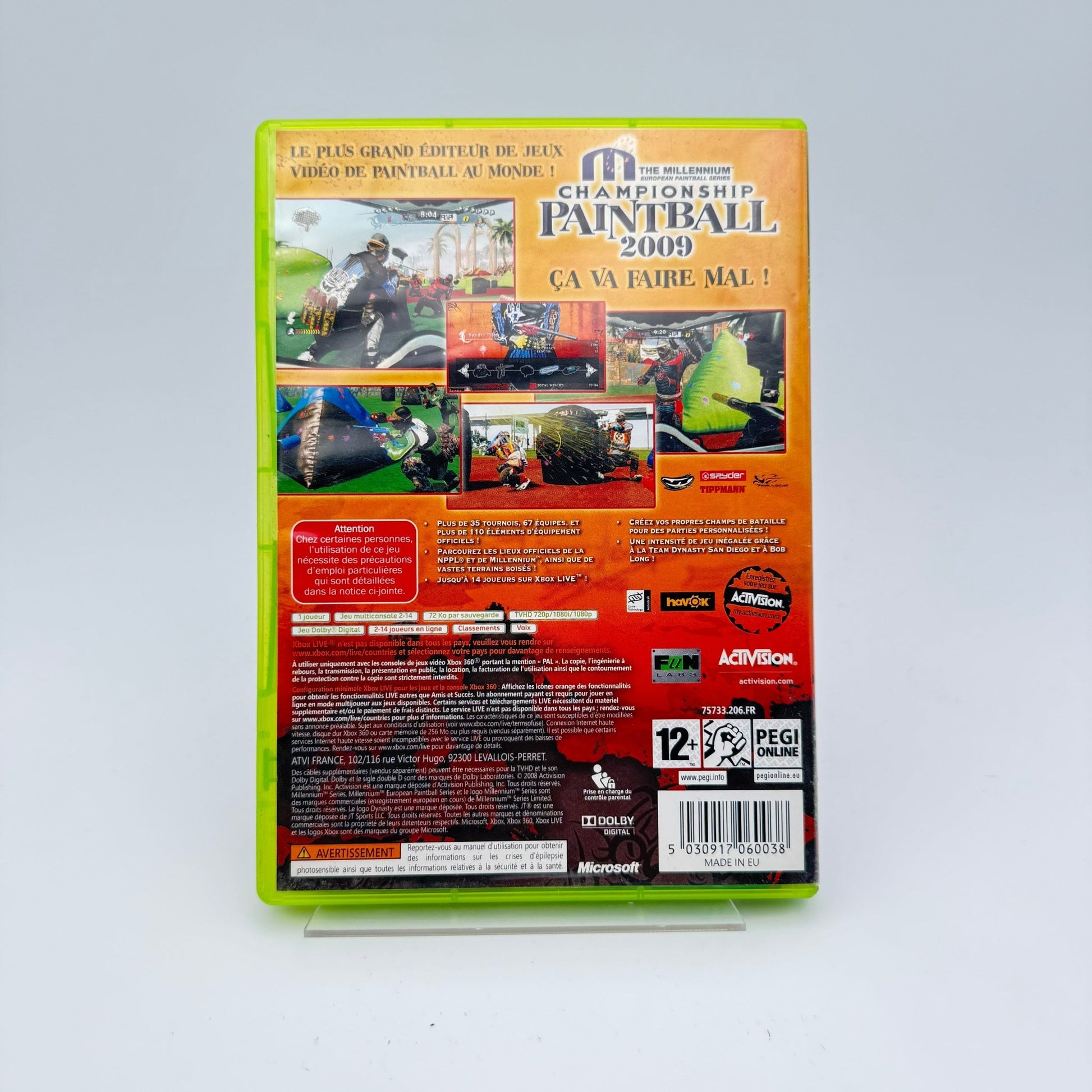 MILLENNIUM CHAMPIONSHIP PAINTBALL 2009 - XBOX 360 - Strike Games