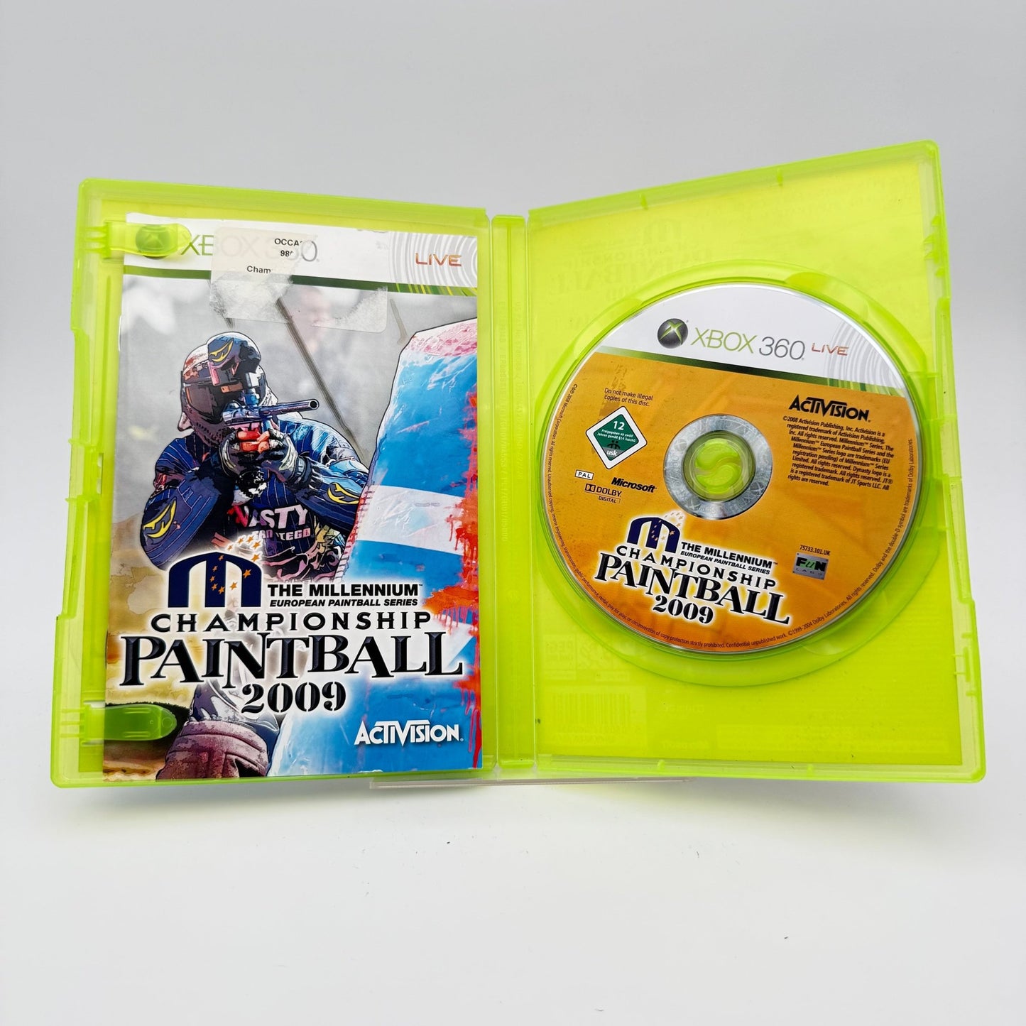 MILLENNIUM CHAMPIONSHIP PAINTBALL 2009 - XBOX 360 - Strike Games