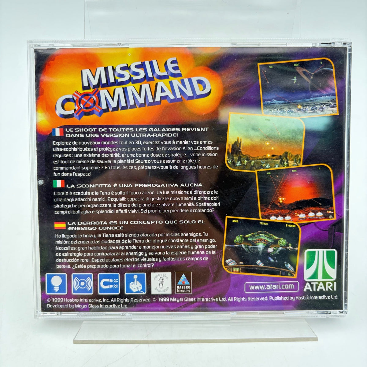 MISSILE COMMAND - PC BIG BOX - Strike Games