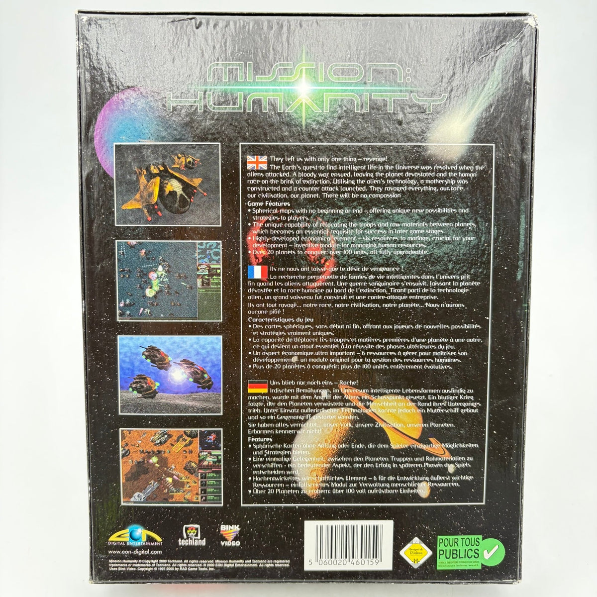 MISSION: HUMANITY - PC BIG BOX - Strike Games