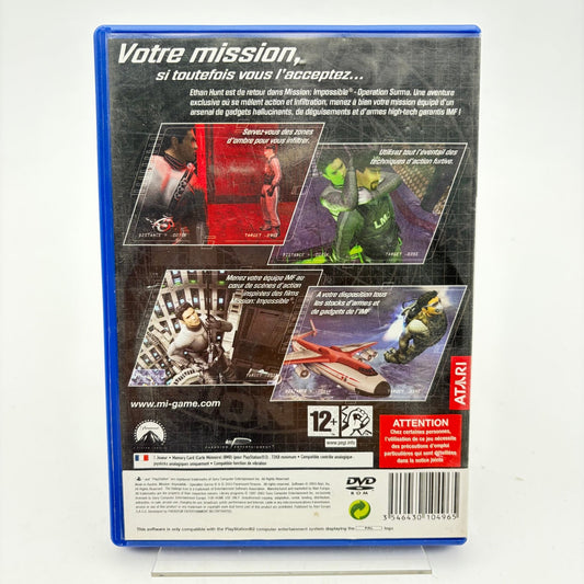 MISSION IMPOSSIBLE OPERATION SURMA - PLAYSTATION 2 - Strike Games
