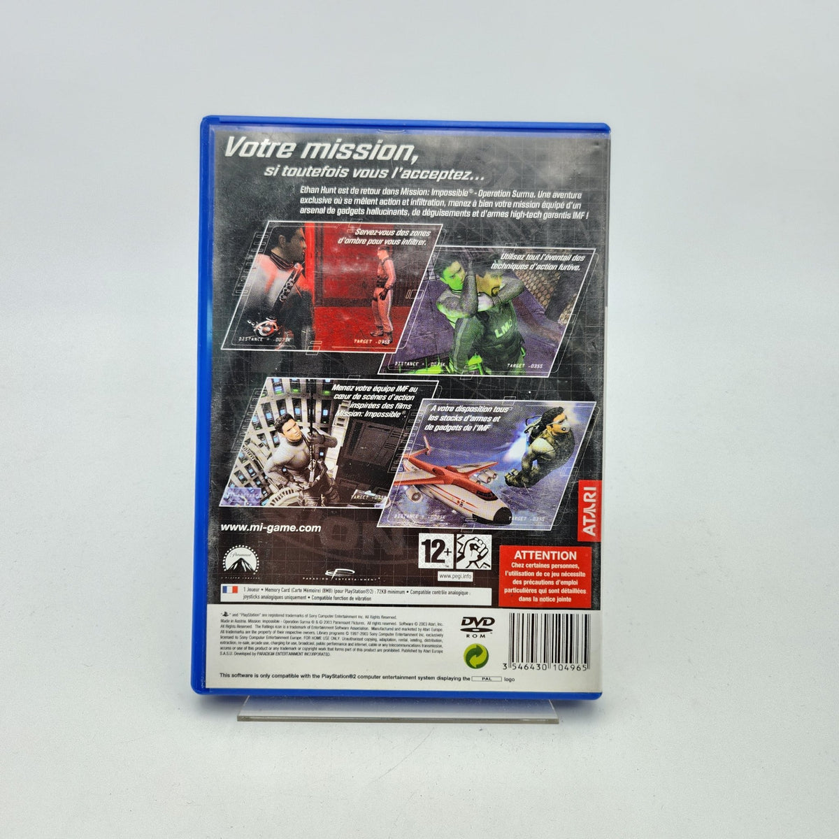 MISSION IMPOSSIBLE OPERATION SURMA - PLAYSTATION 2 - Strike Games