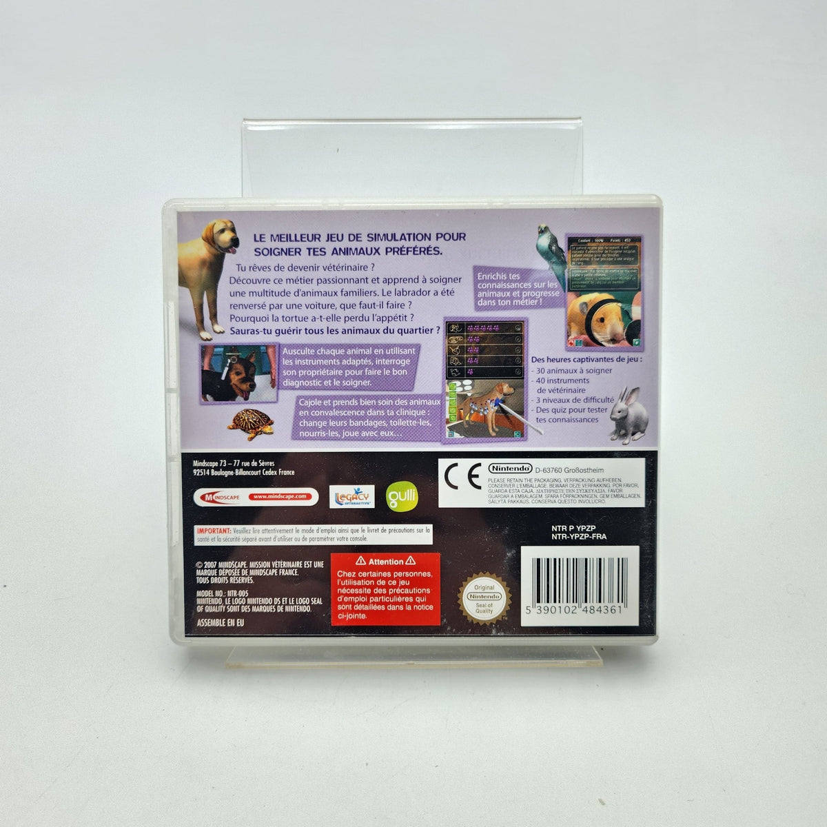 MISSION VÉTÉRINAIRE - NINTENDO DS - Strike Games