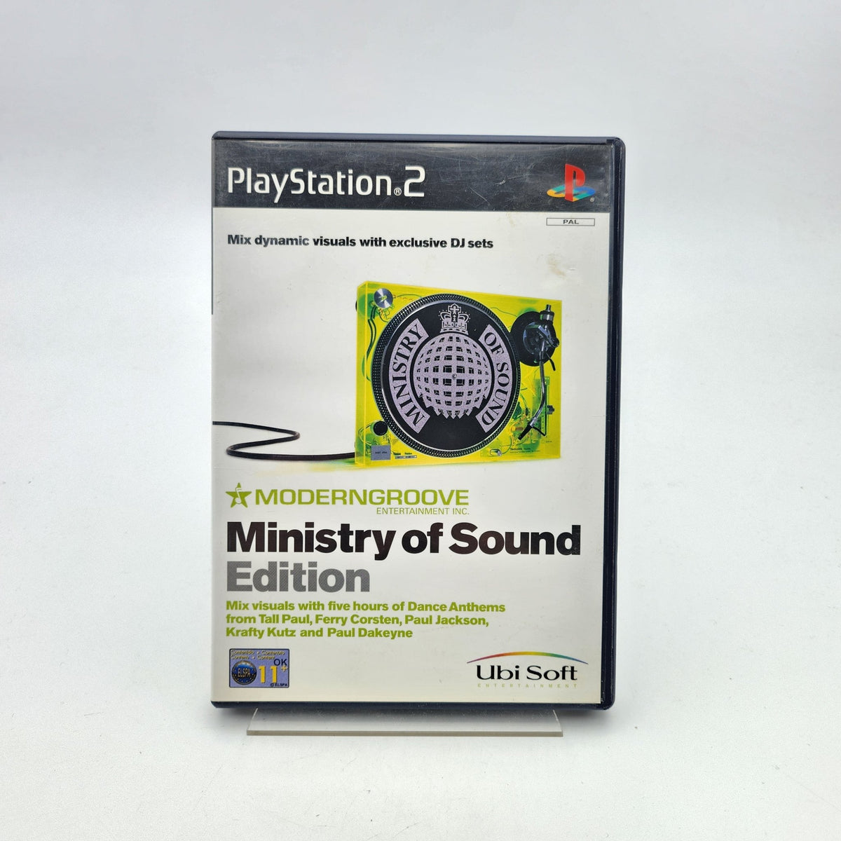 MODERNGROOVE MINISTRY OF SOUND EDITION - PLAYSTATION 2 - Strike Games