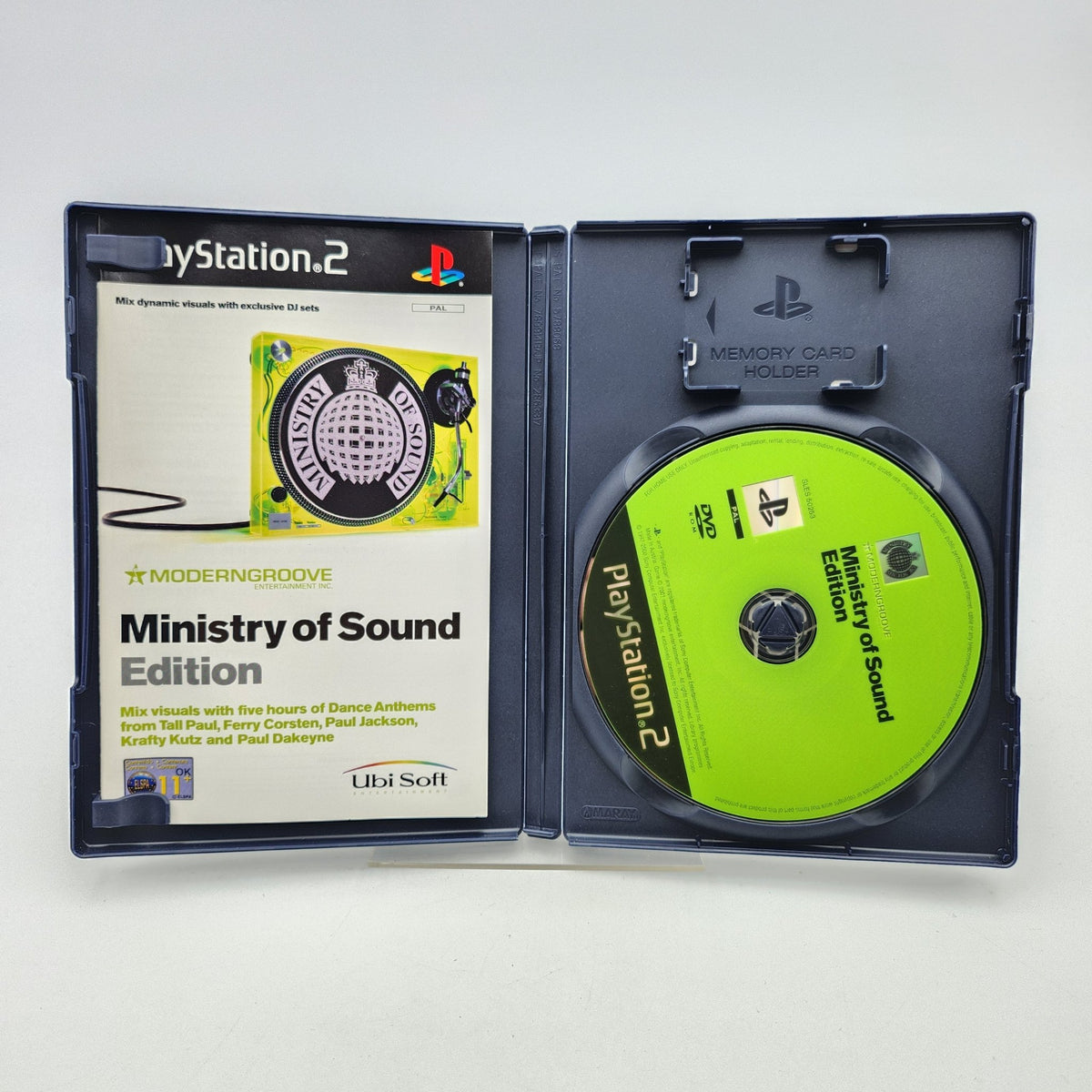 MODERNGROOVE MINISTRY OF SOUND EDITION - PLAYSTATION 2 - Strike Games