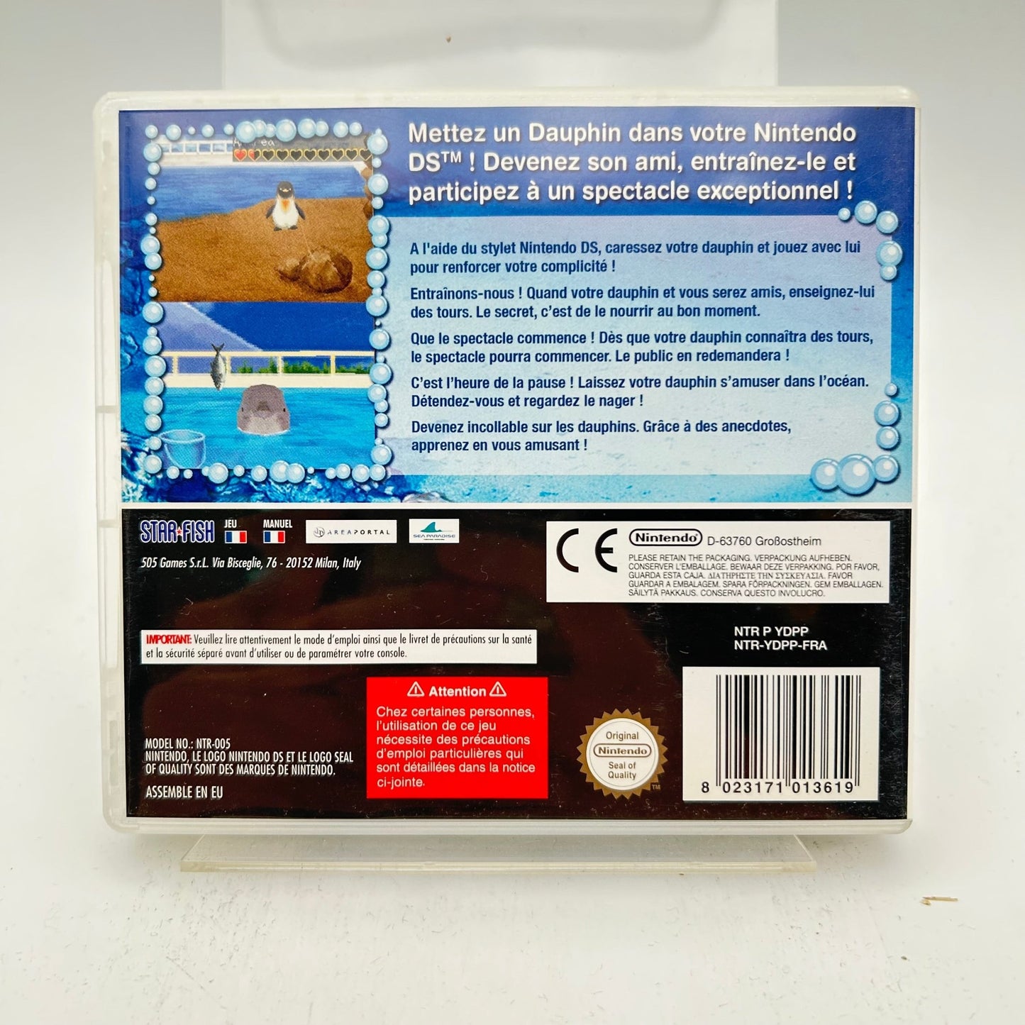MON AMI LE DAUPHIN - NINTENDO DS - Strike Games
