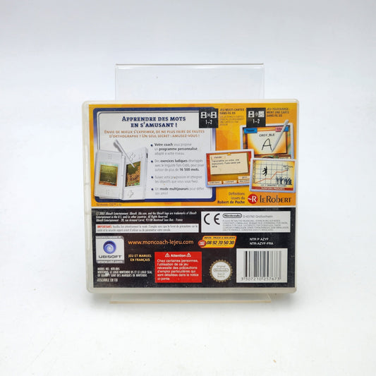 MON COACH PERSONNEL – J’ENRICHIS MON VOCABULAIRE - NINTENDO DS - Strike Games