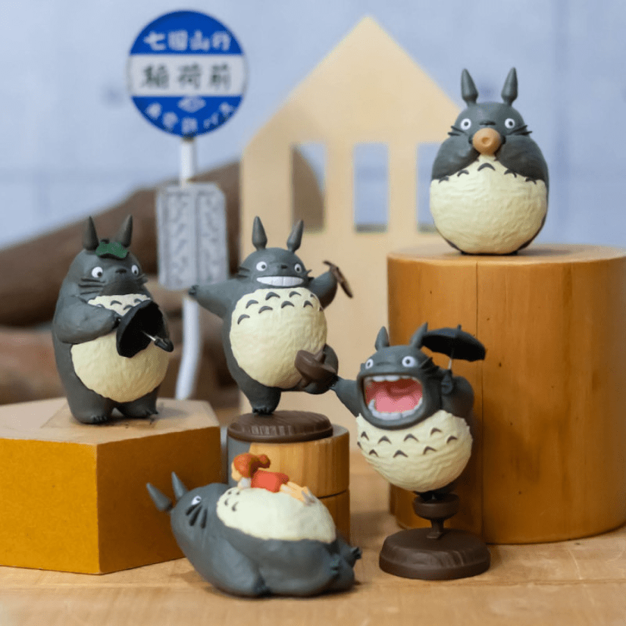 MON VOISIN TOTORO - Totoro - Assortiment 6 Figurine - BLIND BOX - Strike Games