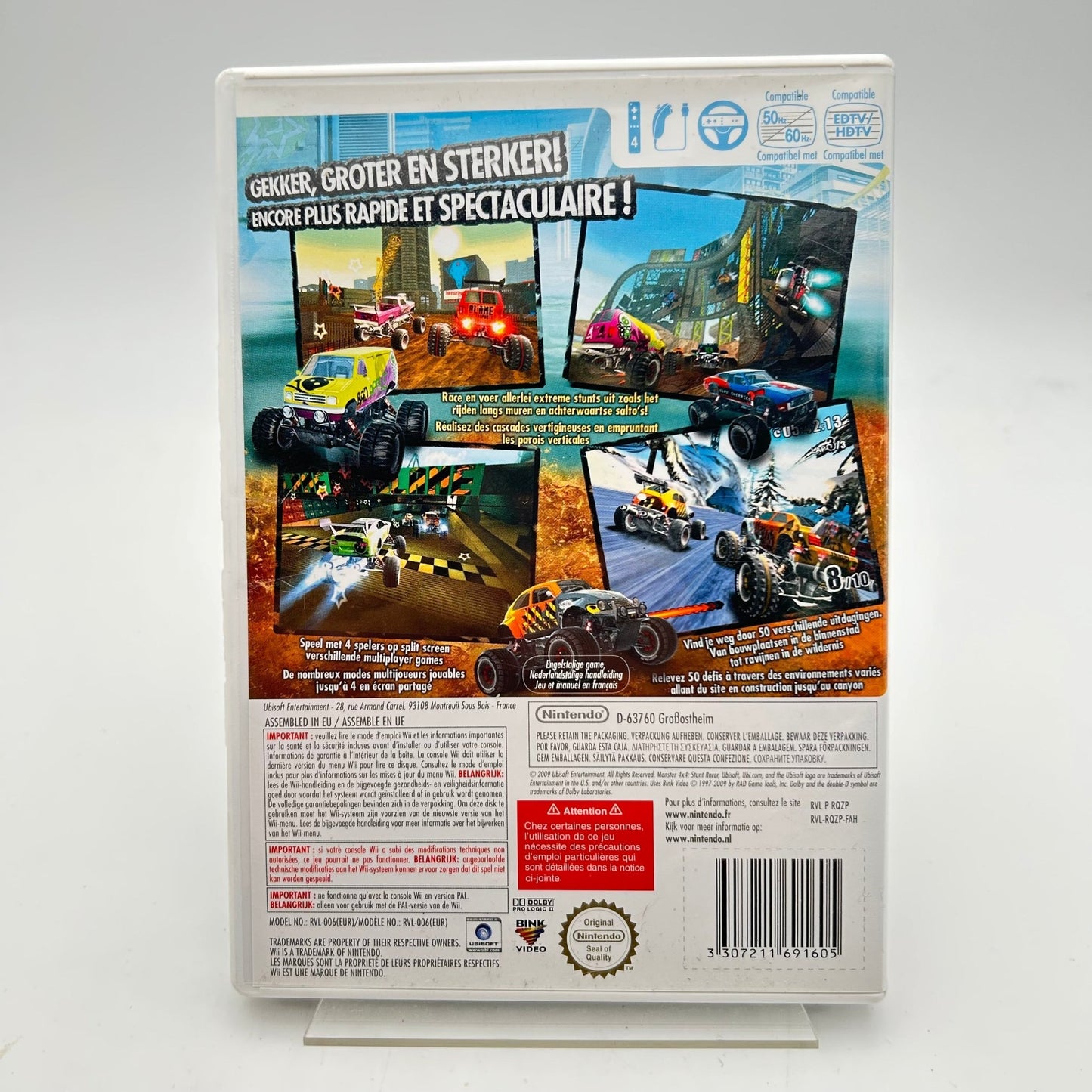 MONSTER 4X4 STUNT RACER - WII - Strike Games