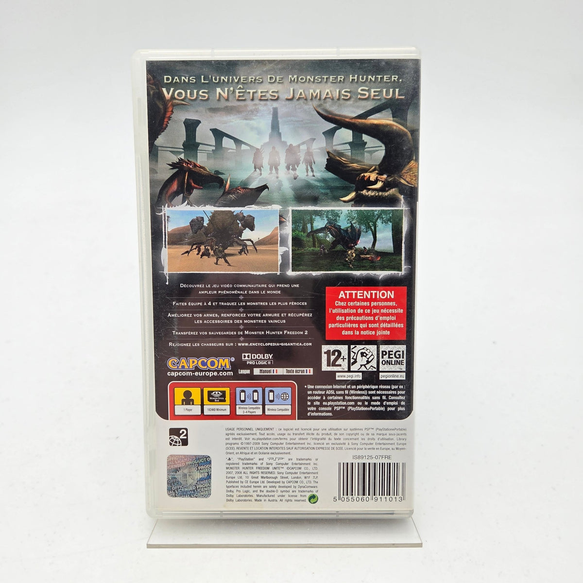 MONSTER HUNTER FREEDOM UNITE - PLAYSTATION PORTABLE - Strike Games