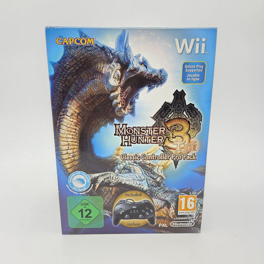 Monster Hunter Tri Classic Controler Pro Pack - Nintendo Wii - Strike Games