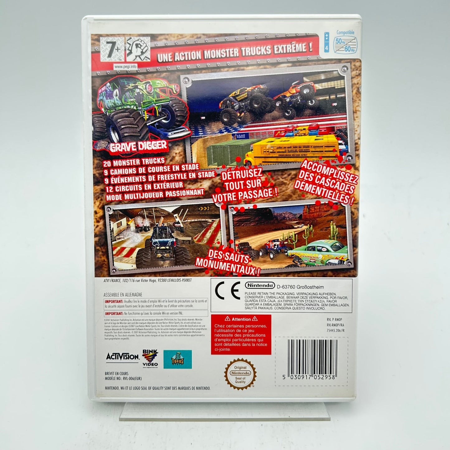 MONSTER JAM - WII - Strike Games