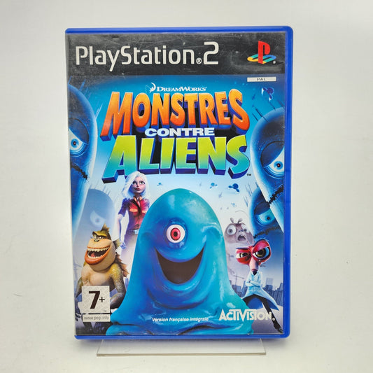 MONSTRES CONTRE ALIENS - PLAYSTATION 2 - Strike Games
