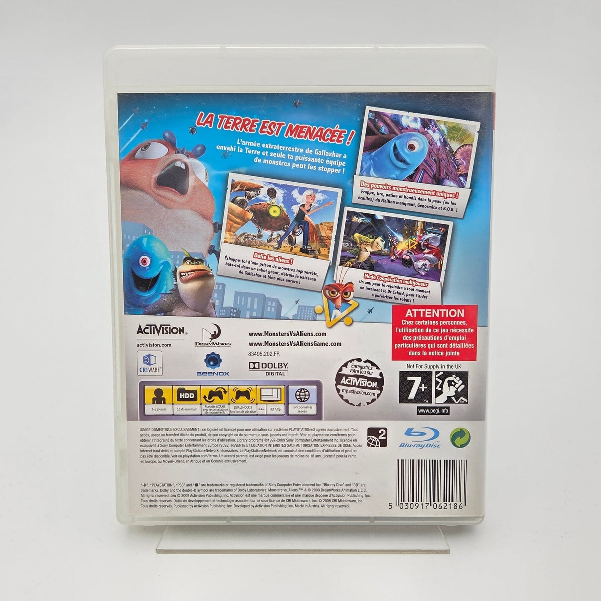Monstres Contre Aliens - Playstation 3 - Strike Games