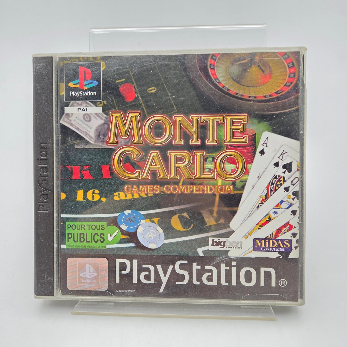 MONTE CARLO GAMES COMPENDIUM - PLAYSTATION 1 - Strike Games