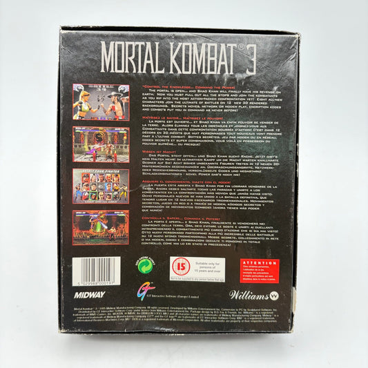 MORTAL KOMBAT 3 - PC BIG BOX - Strike Games