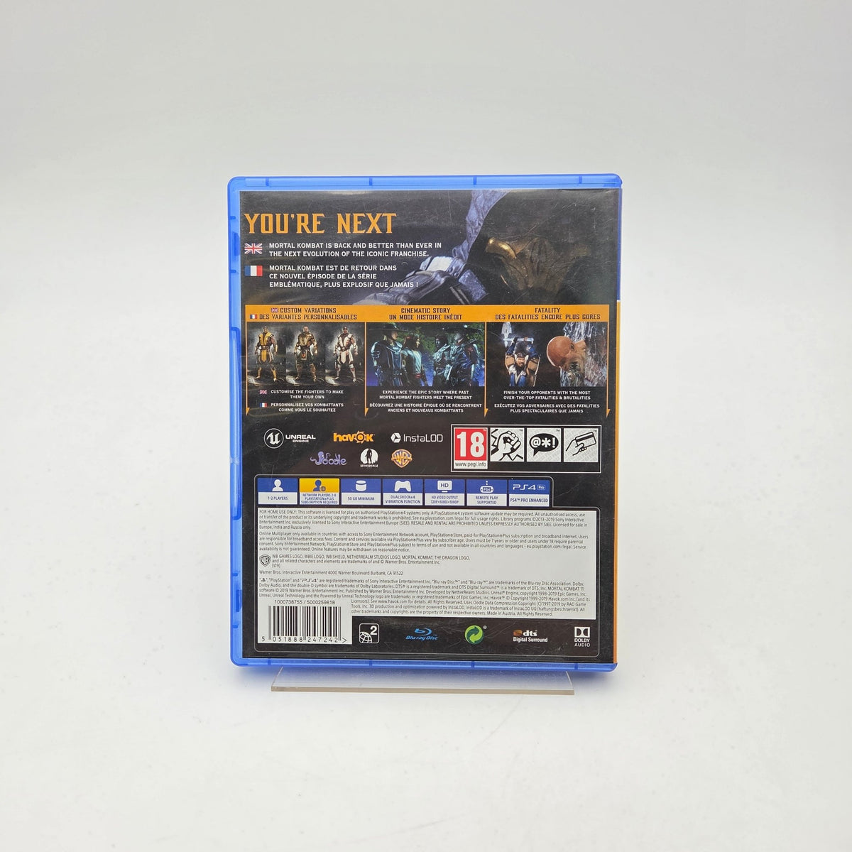 MORTAL KOMBAT II - PLAYSTATION 4 - Strike Games