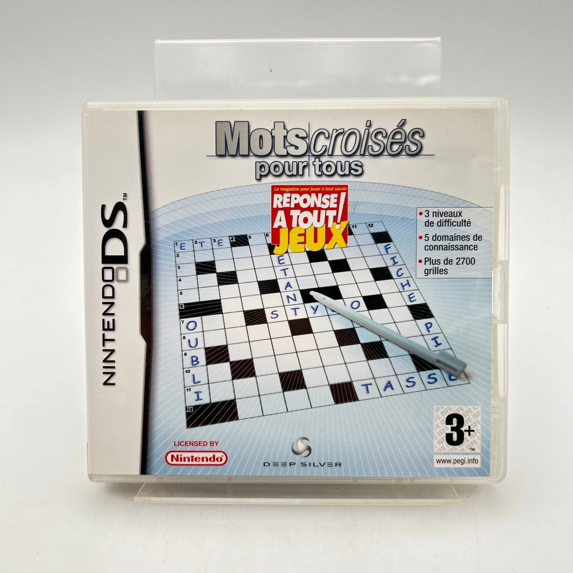 MOTS CROISES POUR TOUS - NINTENDO DS - Strike Games