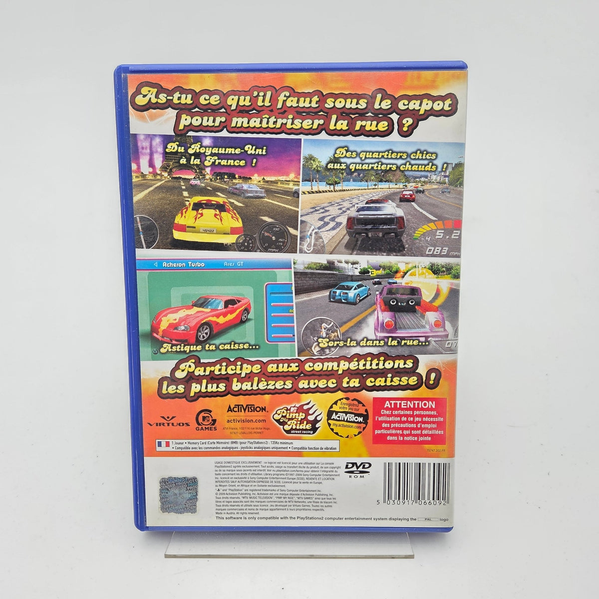 MTV PIMP MY RIDE STREET RACING - PLAYSTATION 2 - Strike Games