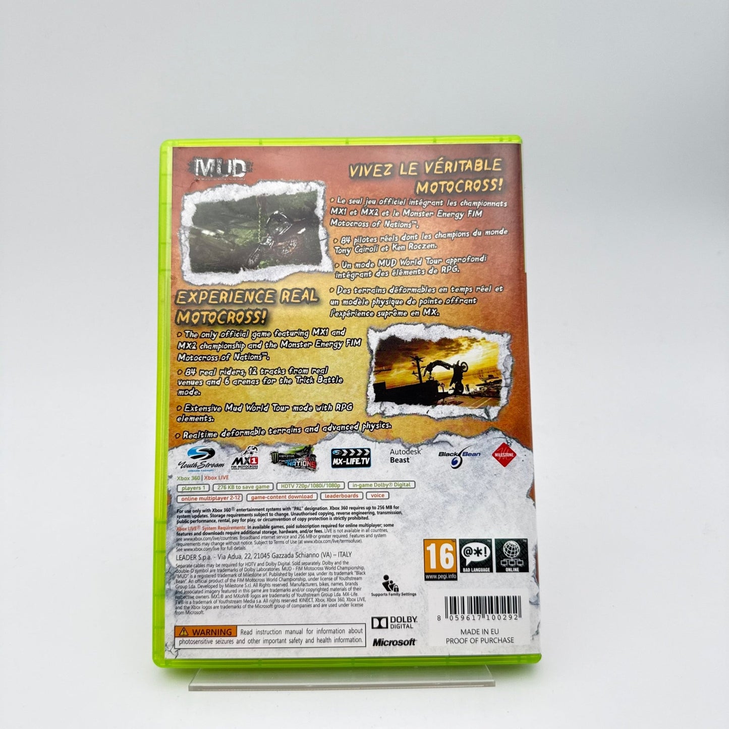 MUD FIM MOTOCROSS WORLD CHAMPIONSHIP - XBOX 360 - Strike Games