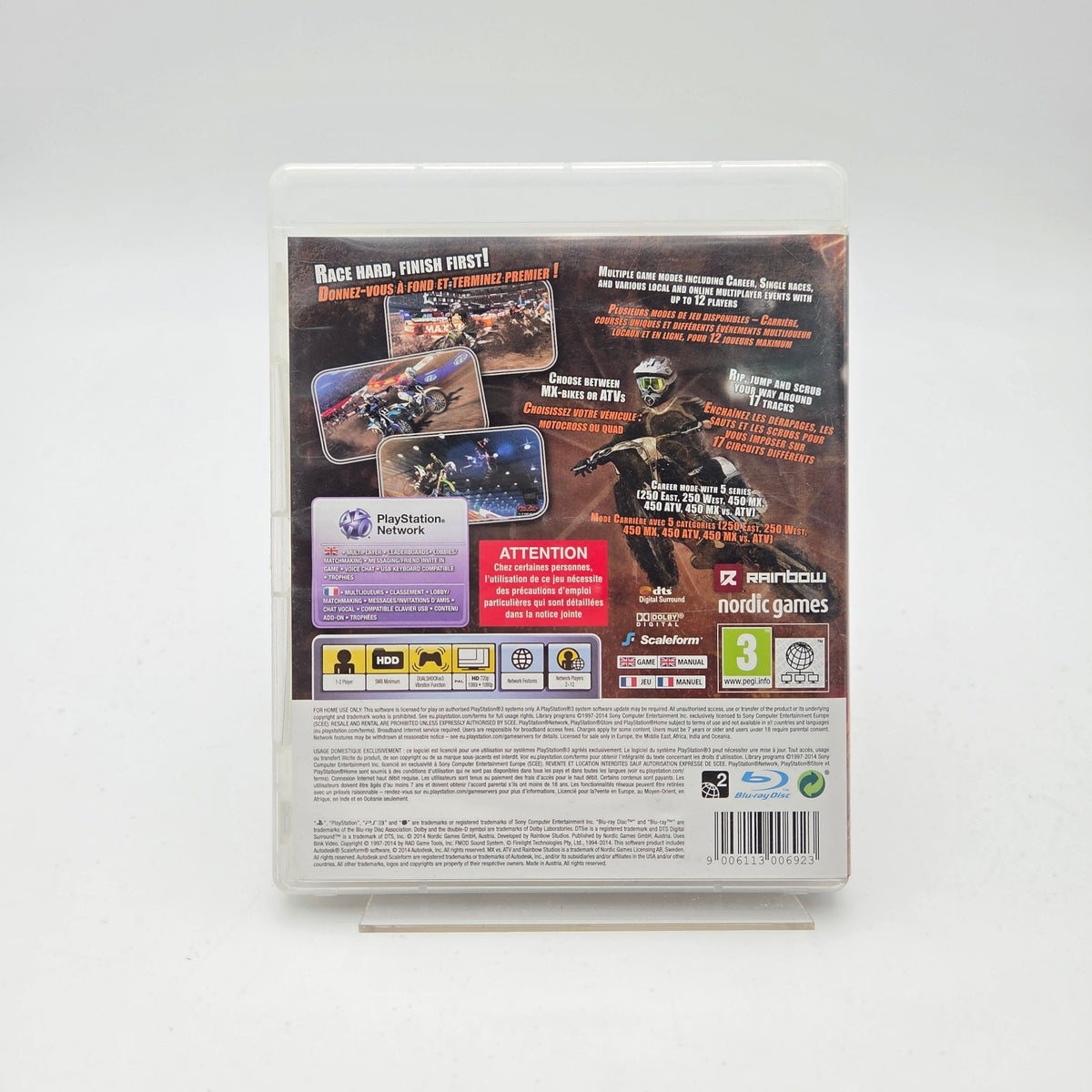MX VS ATV SUPERCROSS - PLAYSTATION 3 - Strike Games
