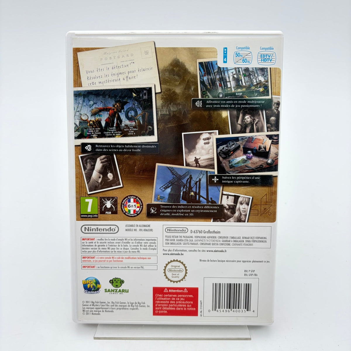 MYSTERY CASE FILES L'AFFAIRE MALGRAVE - WII - Strike Games