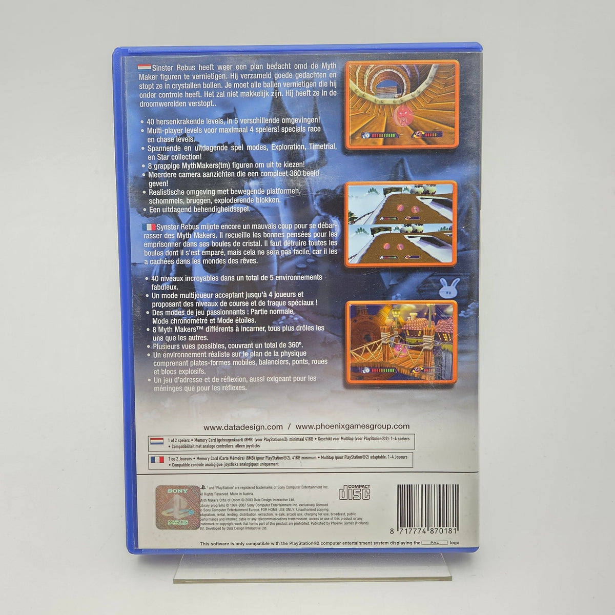 MYTH MAKERS ORBS OF DOOM - PLAYSTATION 2 - Strike Games
