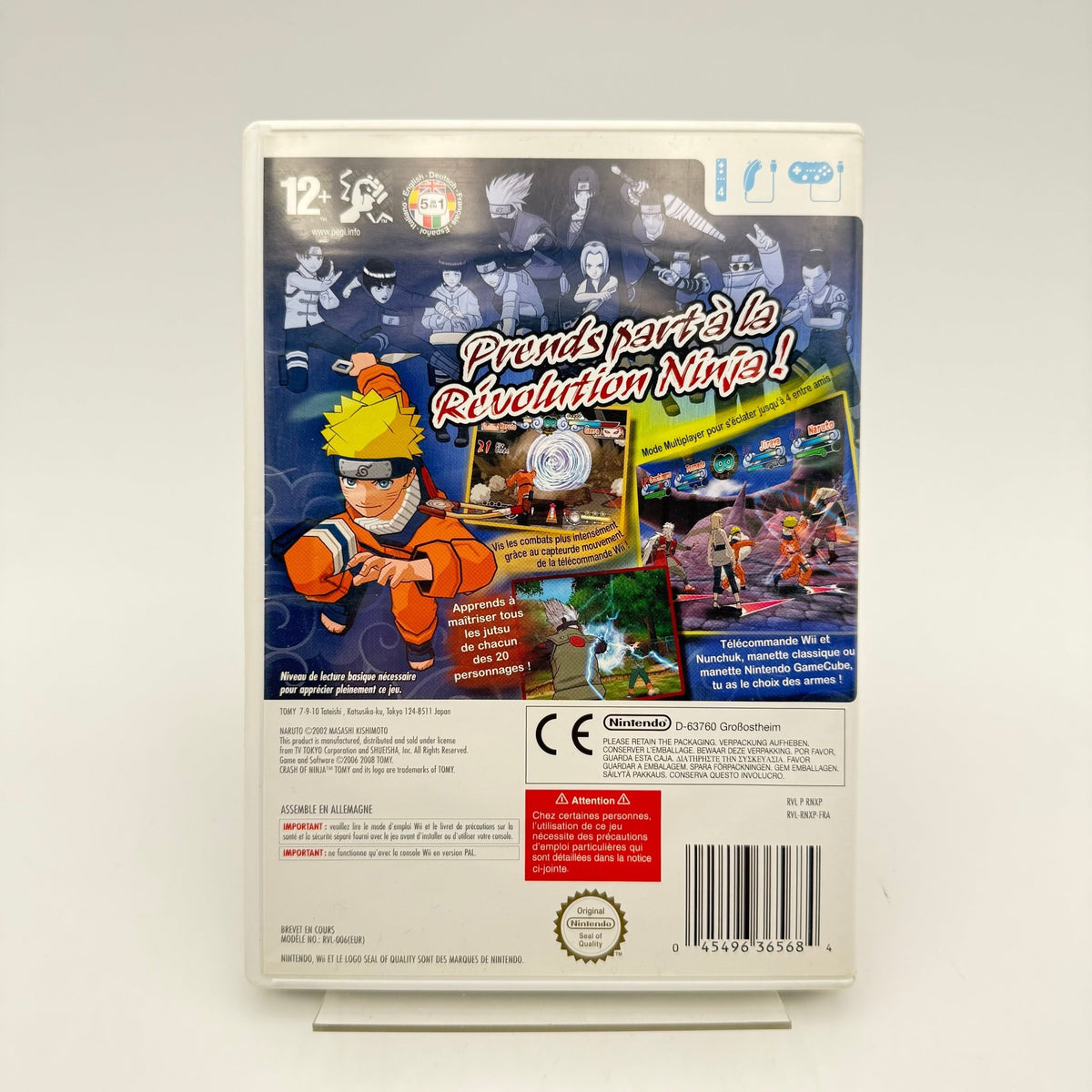 NARUTO CLASH OF NINJA REVOLUTION - WII - Strike Games
