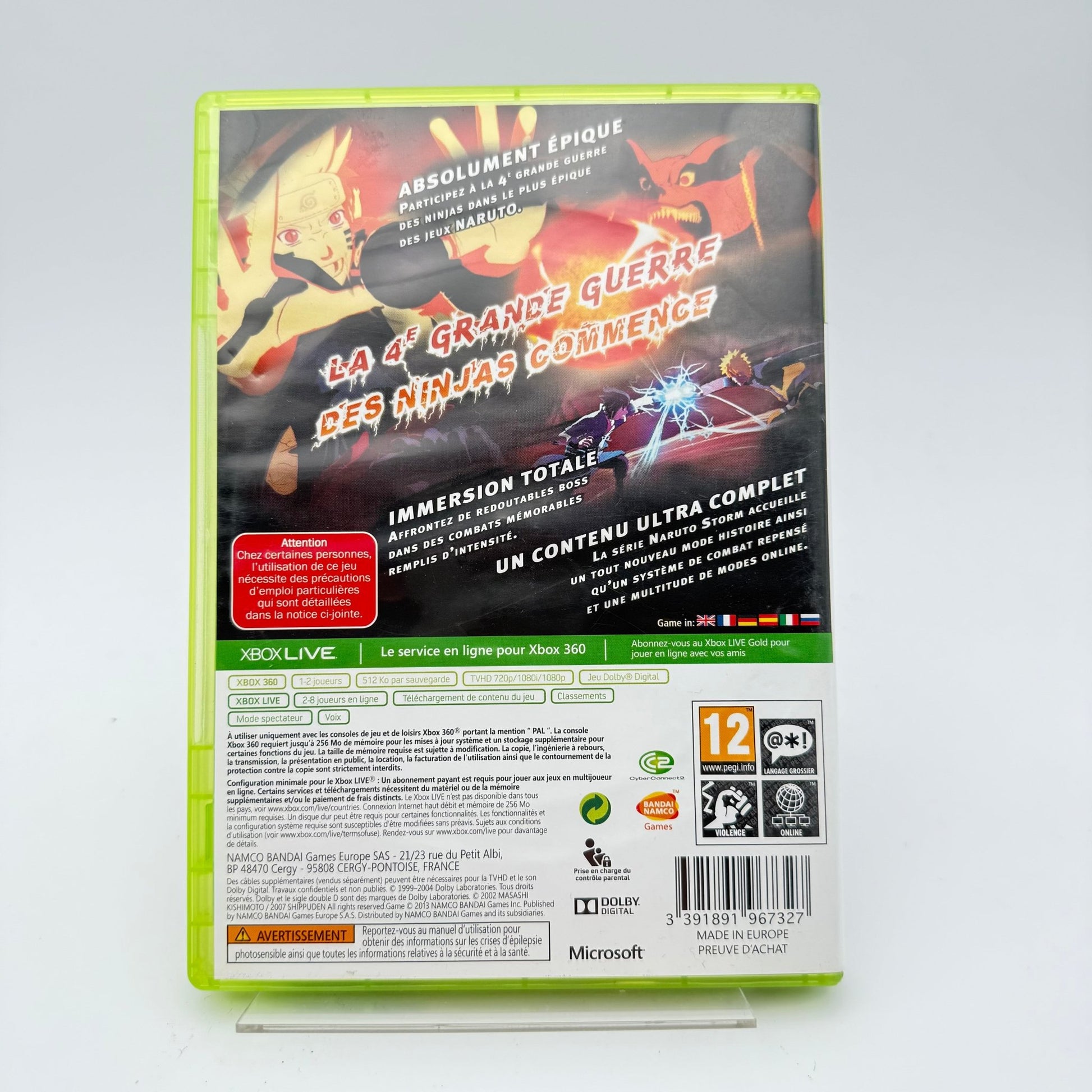 NARUTO SHIPPUDEN ULTIMATE NINJA STORM 3 - XBOX 360 - Strike Games