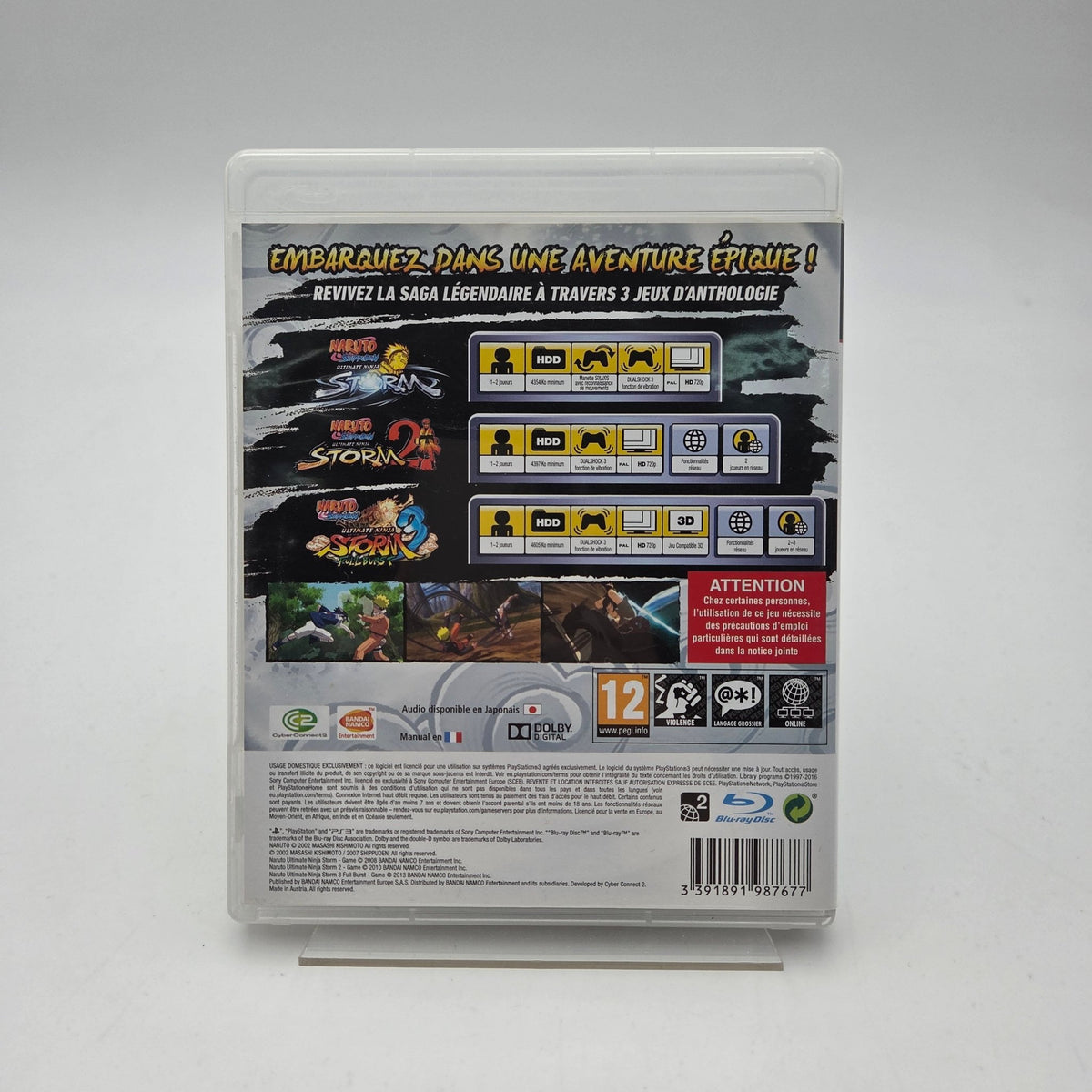 NARUTO SHIPPUDEN ULTIMATE NINJA STORM COLLECTION - PLAYSTATION 3 - Strike Games