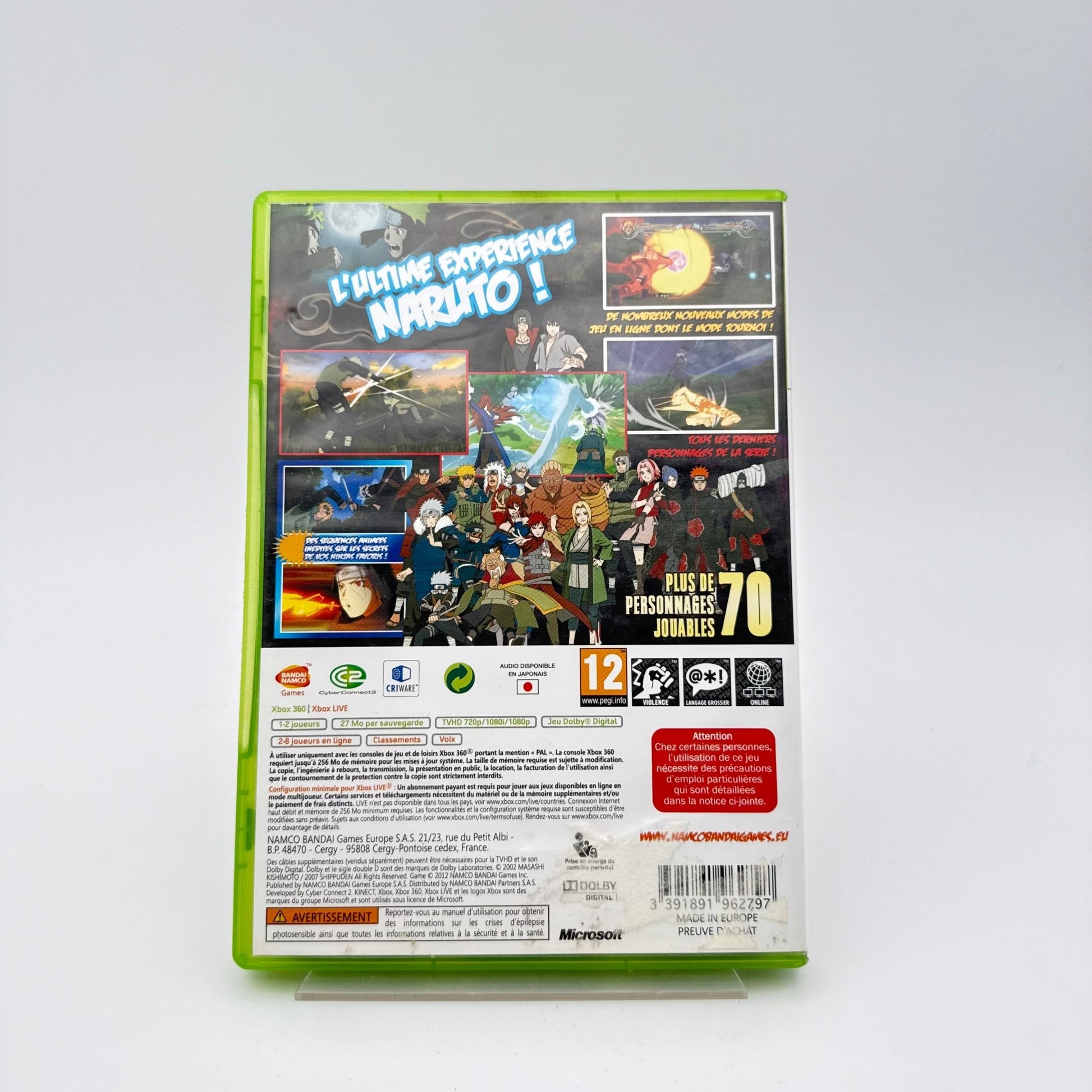 NARUTO SHIPPUDEN ULTIMATE NINJA STORM GENERATIONS - XBOX 360 - Strike Games